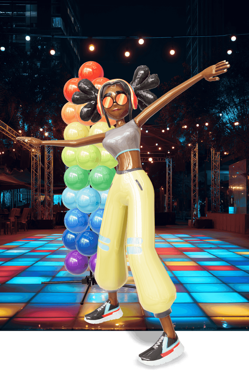 PilaMania 3D kleurconfigurator – stel je eigen ballondecoratie samen