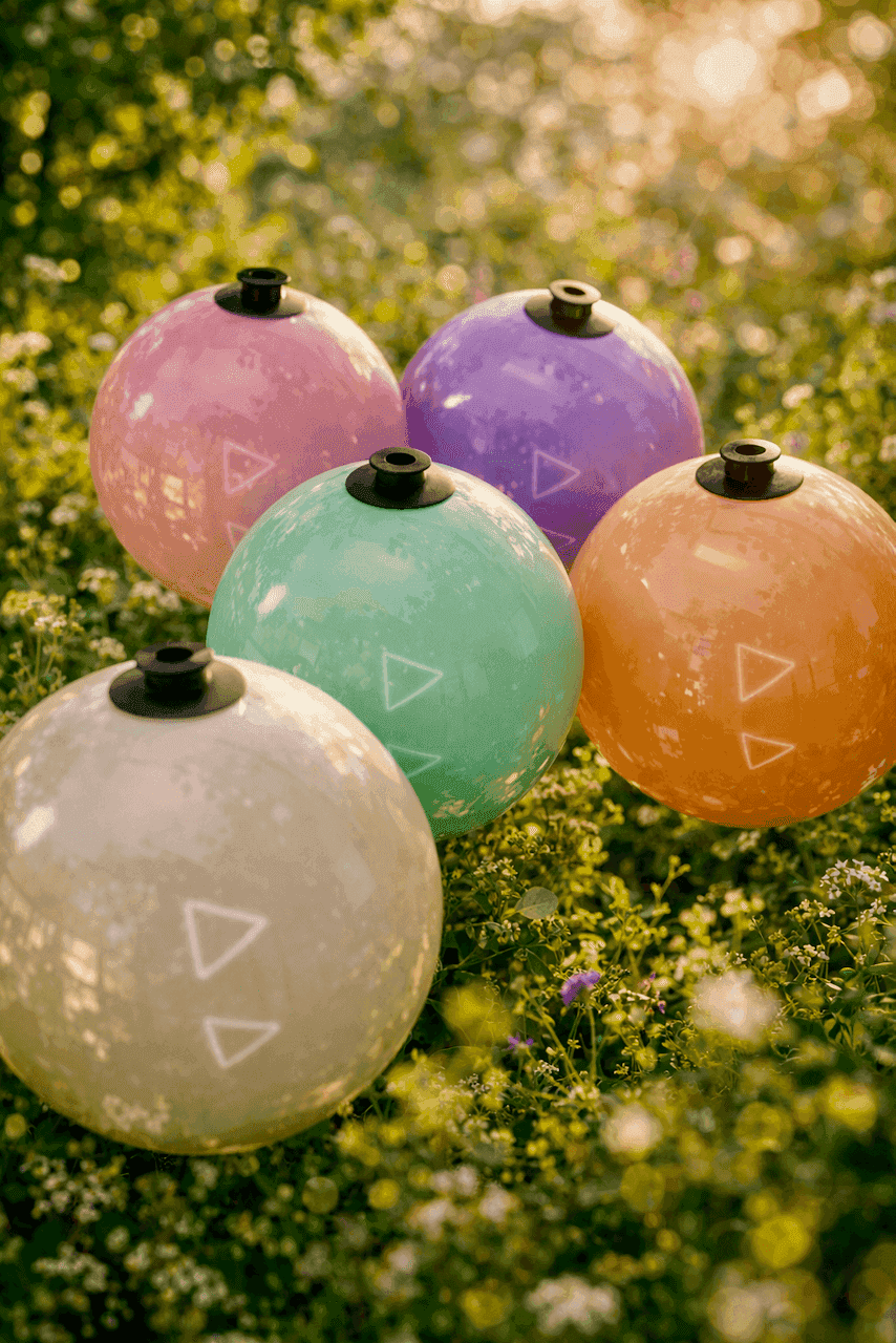 PilaMania herbruikbare ballonnen in diverse kleuren - de modulaire basis voor duurzame decoratiesystemen
