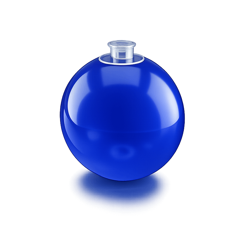 Blauwe herbruikbare PilaMania ballon