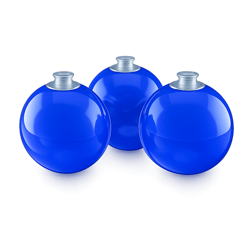 Blauwe PilaMania bal