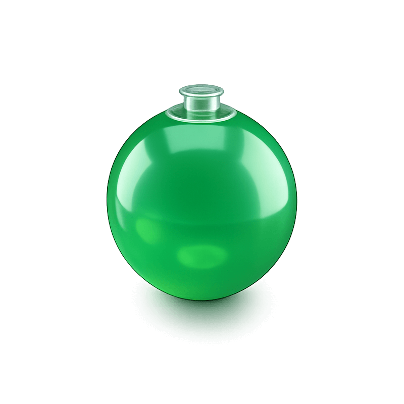 Groene herbruikbare PilaMania ballon