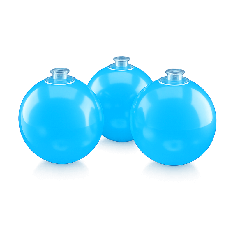 Lichtblauwe herbruikbare PilaMania ballon