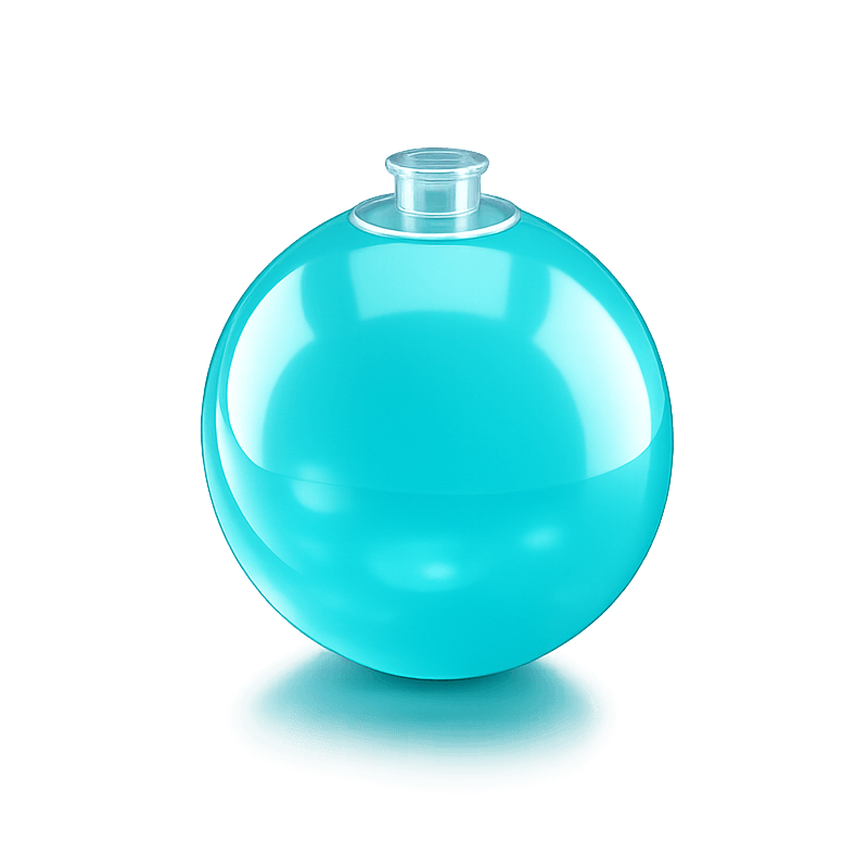 Teal herbruikbare PilaMania ballon