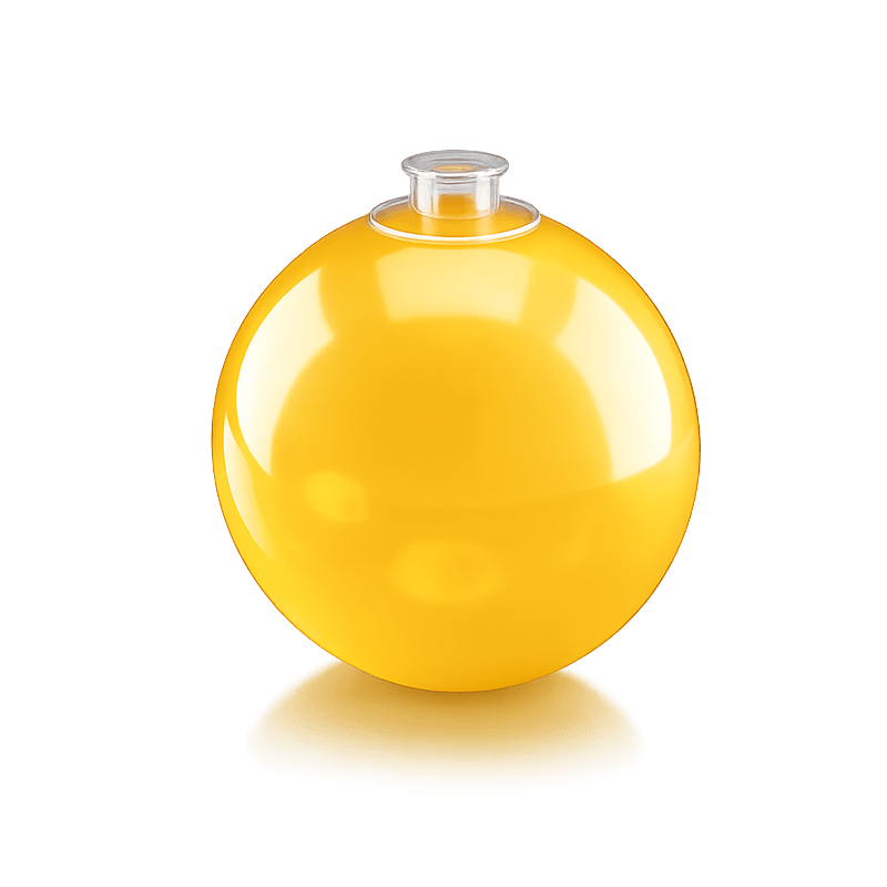Gele herbruikbare PilaMania ballon