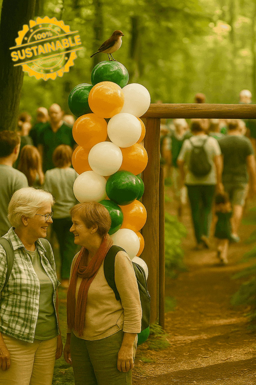 Duurzame herbruikbare PilaMania ballondecoratie