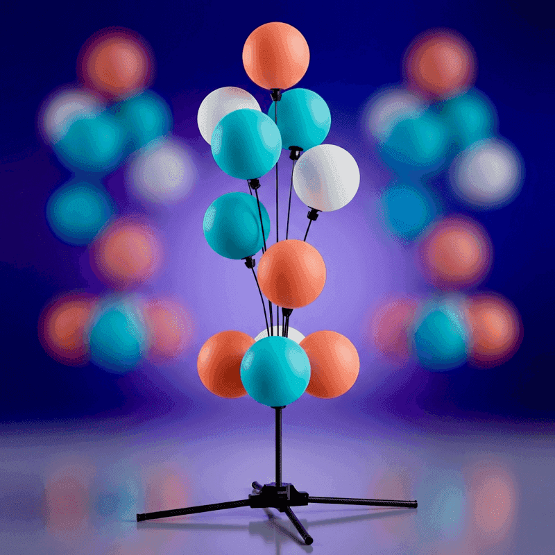 Spectaculaire ballonnenfontein als centraal decoratiepunt