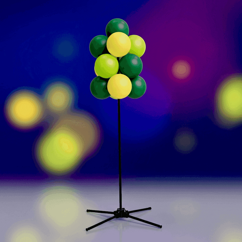 Elegante ballontros als veelzijdige decoratie voor feesten en evenementen