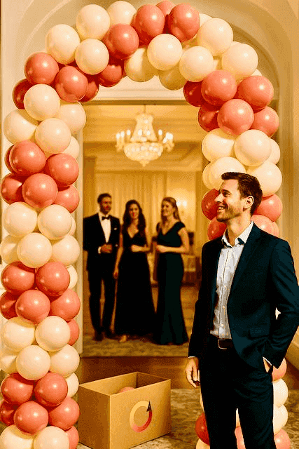 Professioneel resultaat met PilaMania herbruikbare ballondecoratie