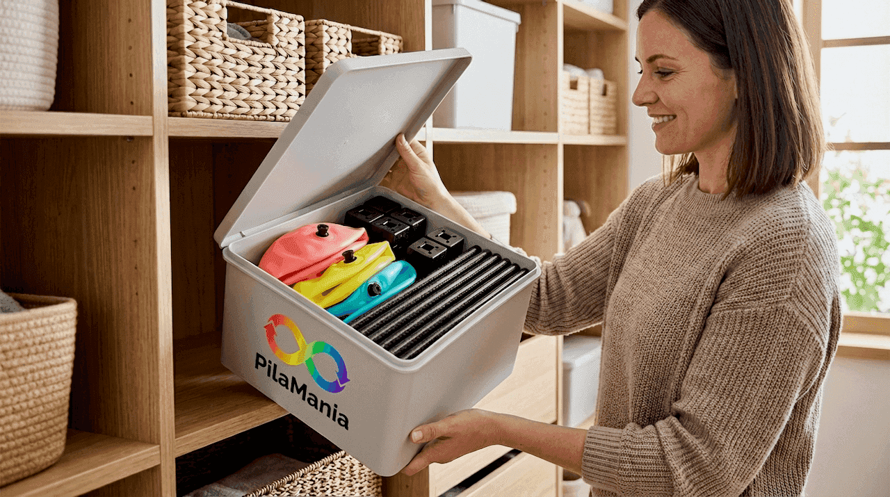 Stap 4: Herhaal – gebruik je PilaMania decoratie keer op keer