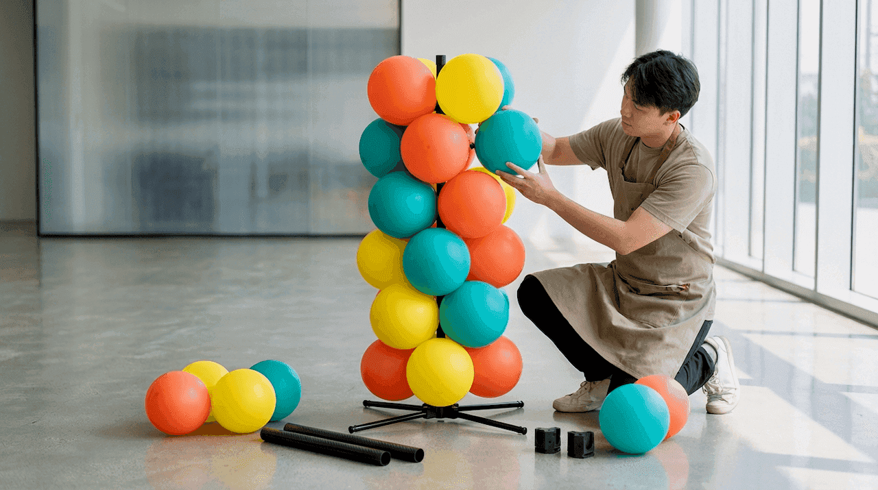 Stap 2: Klik de PilaMania modules eenvoudig in elkaar