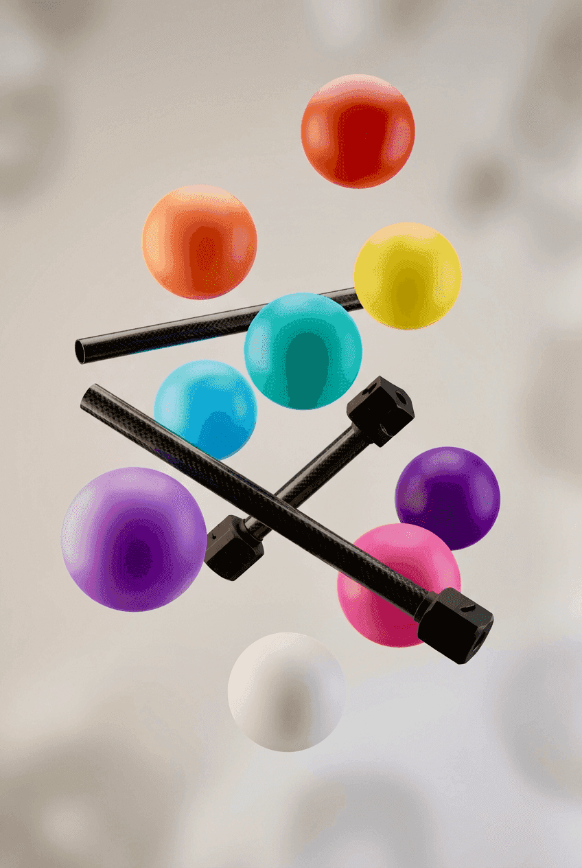 Creatieve custom balloninstallatie