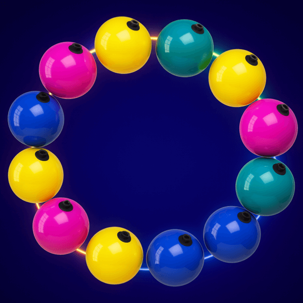 Kleurrijke feestdecoraties die vreugde en creativiteit uitstralen