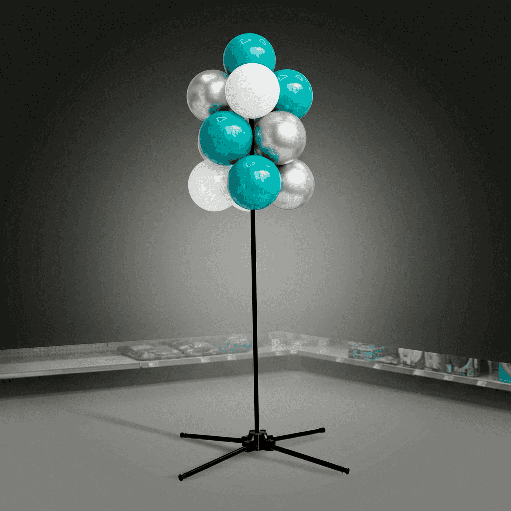 PilaMania Ballontros staand in retail display
