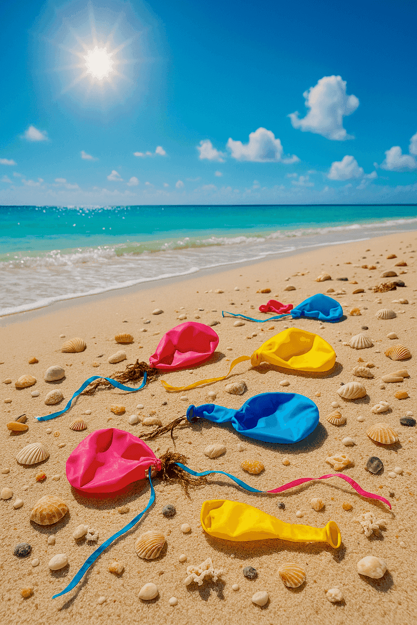 Plastic vervuiling in de natuur