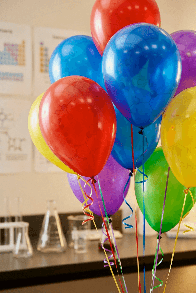 Waarschuwing voor gezondheidsrisico's van ballonnen